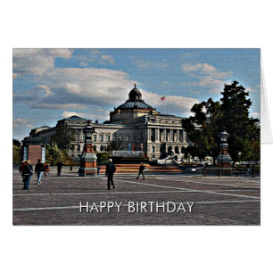Library of Congress in Mosaikmusterkarte