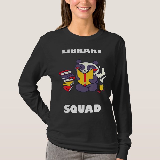 Library Squad 3 T-Shirt (Vorderseite)