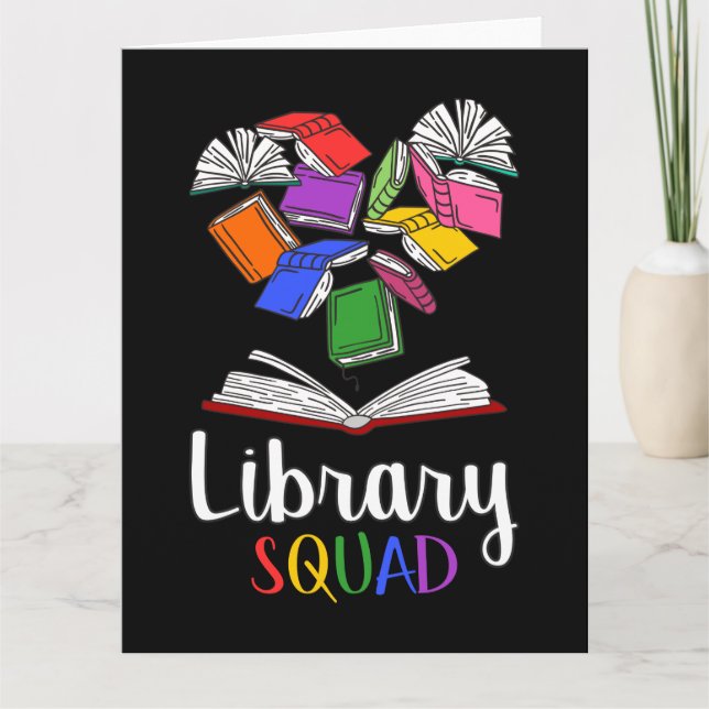 Library Squad I Karte (Vorderseite)