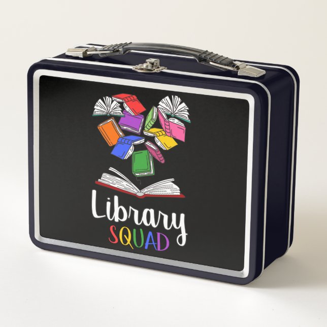 Library Squad I Metall Brotdose (Vorderseite)