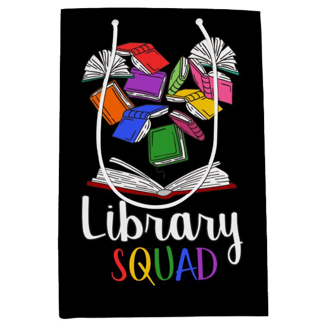 Library Squad I Mittlere Geschenktüte (Vorderseite)