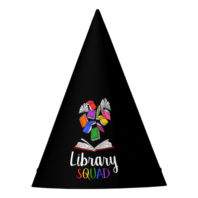 Library Squad I Partyhütchen (Vorderseite)