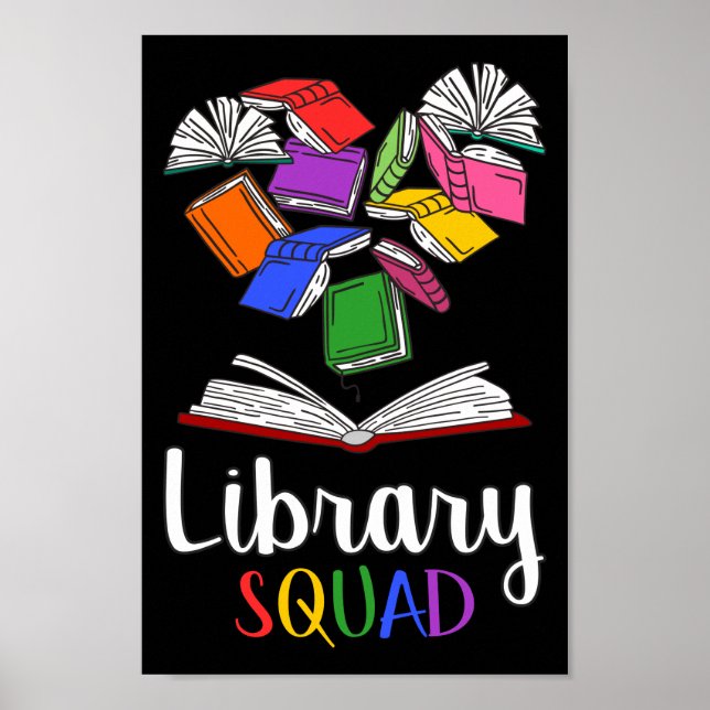 Library Squad I Poster (Vorne)