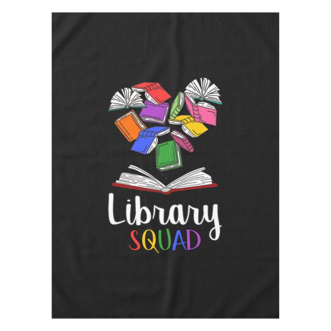 Library Squad I Tischdecke (Vorderseite)