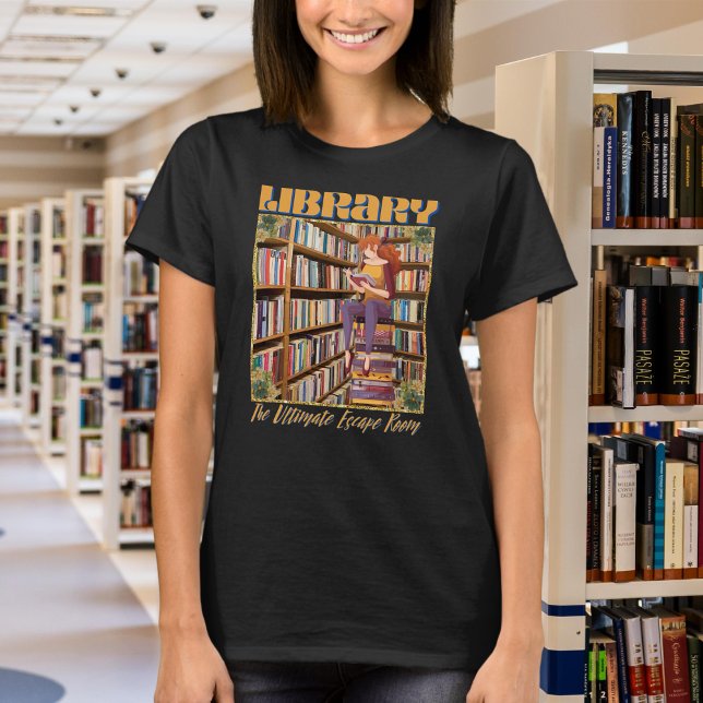 Library The Ultimate Escape Room T - Shirt (Von Creator hochgeladen)