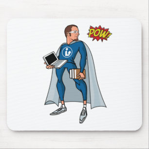 Libraryman mit KRIEGSGEFANGEN! Mousepad