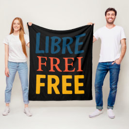 Libre Fleecedecke