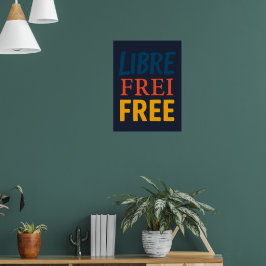 Libre Poster