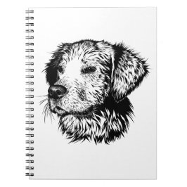 Libreta Con Espirale De Perro Notizblock