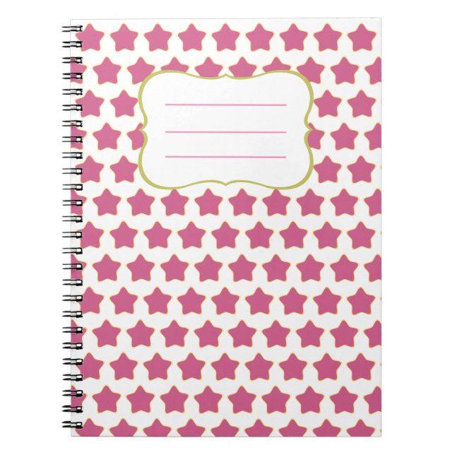 Libreta Estrellas Rosa Notizblock (Vorderseite)