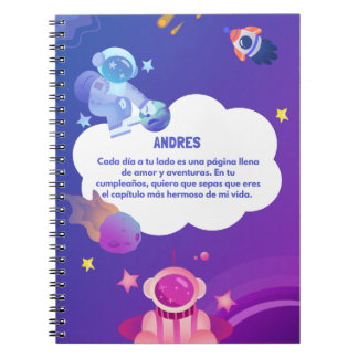 Libreta sencilla personalizada notizblock