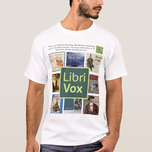 LibriVox-Shirt - Stil 3 T-Shirt (Vorderseite)