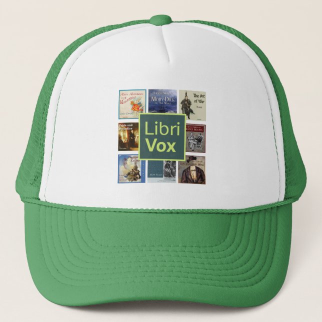 LibriVox Trucker Hat Truckerkappe (Vorderseite)