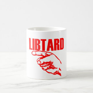 Libtard 11-Unze-klassische weiße Tasse