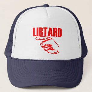Libtard Fernlastfahrer-Hut Truckerkappe