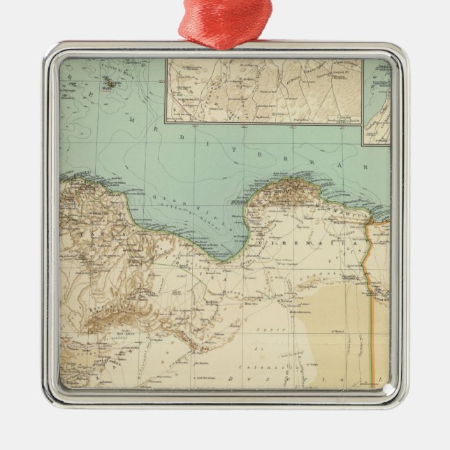 Libyen 11314 ornament aus metall (Vorne)