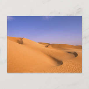 Libyen, Fezzan, Sahara, Erg Murzuq, Sand Postkarte