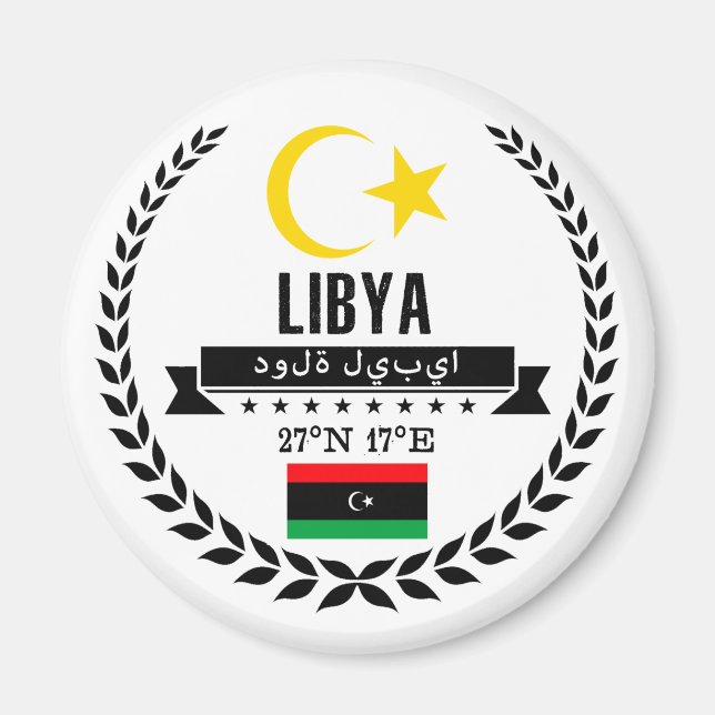 Libyen Magnet (Vorne)