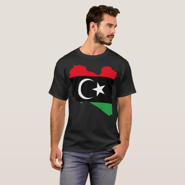Libyen-Nations-T - Shirt (Vorne ganz)