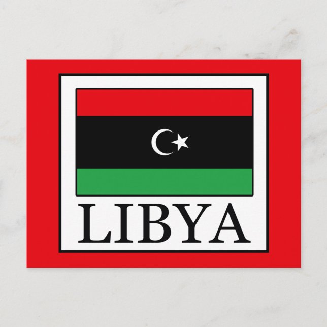 Libyen Postkarte (Vorderseite)