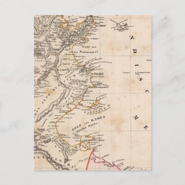 Libyen Postkarte (Vorderseite)