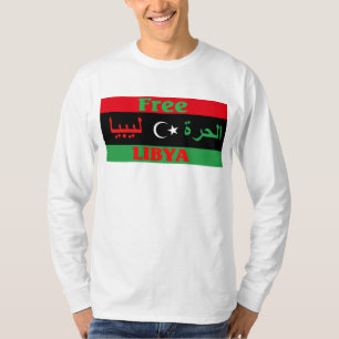 Libyen-Shirt - freies Libyen ليبياالحرة T-Shirt