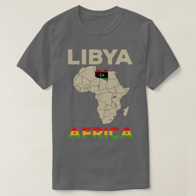 LibyenAfrika T-Shirt (Design vorne)