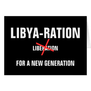 LIBYENRATION FÜR EINE NEUE GENERATION