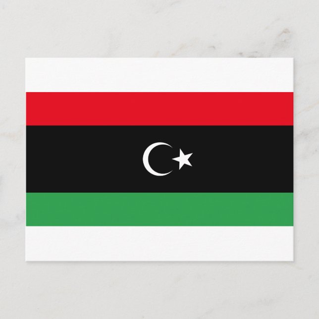 Libysch Postkarte (Vorderseite)