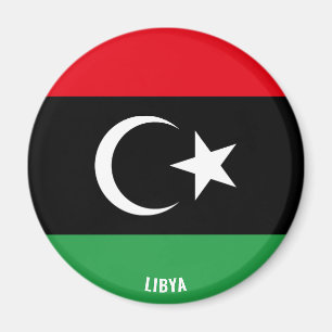 Libysche Flagge Charming Patriotic Magnet