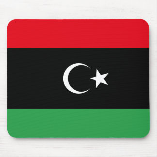 Libysche Flagge Mousepad