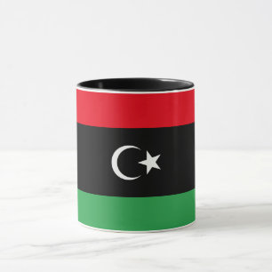 libysche Flagge Tasse