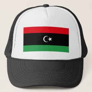 libysche Flagge Truckerkappe