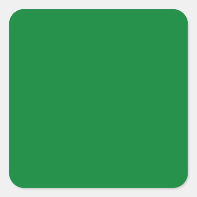 Libysche Flaggenmarke Quadratischer Aufkleber (Vorderseite)