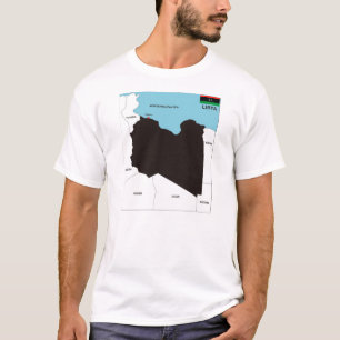 libysche Länderflagge T-Shirt