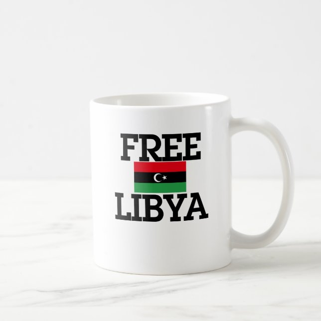 Libysche Revolution Tasse (Rechts)