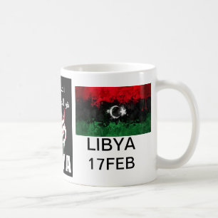 Libysches Blut ist die rote Linie Tasse