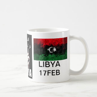 Libysches Blut ist die rote Linie Tasse