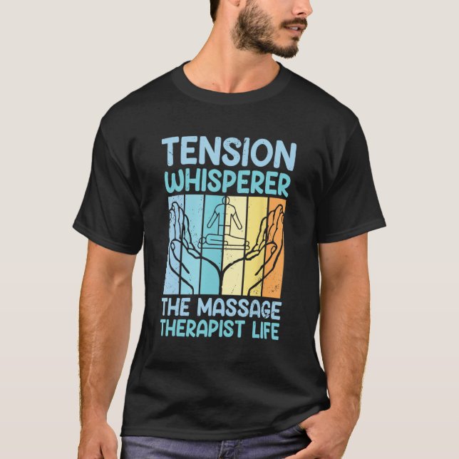 Licensed Massage Therapist Massage Therapy Massagi T-Shirt (Vorderseite)