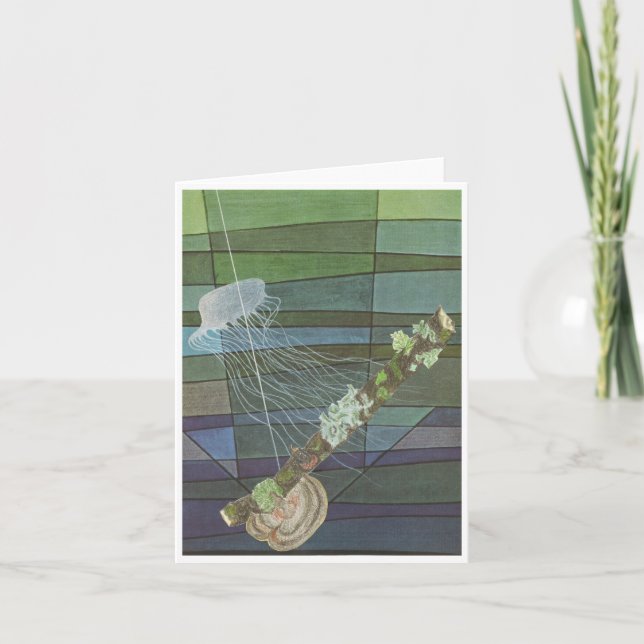 Lichen, die Qualle - Karte (Vorderseite)