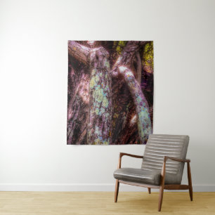 Lichen in getapplter Sonnenlicht Wandteppich