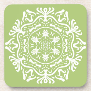 Lichen Mandala Untersetzer