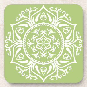 Lichen Mandala Untersetzer