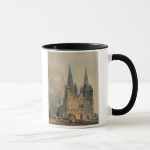 Lichfield Kathedrale, Staffordshire, 1794 (w/c Tasse