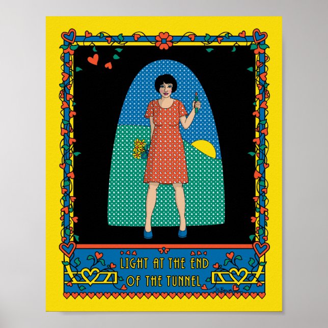 Licht am Ende des Tunnels_B_8x10-Posters Poster (Vorne)