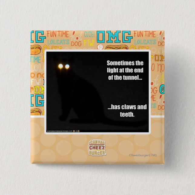 Licht am Ende des Tunnels Button (Vorderseite)