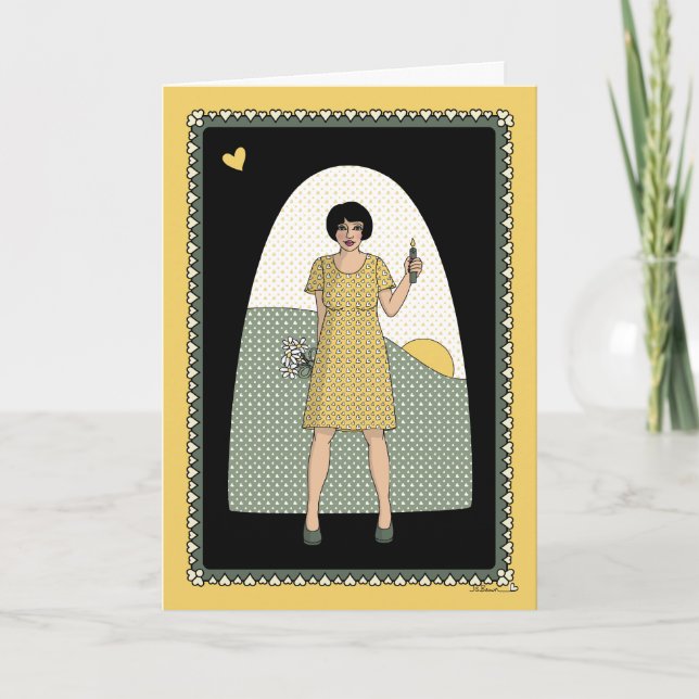 Licht am Ende des Tunnels_C_Greeting Karte (Vorderseite)