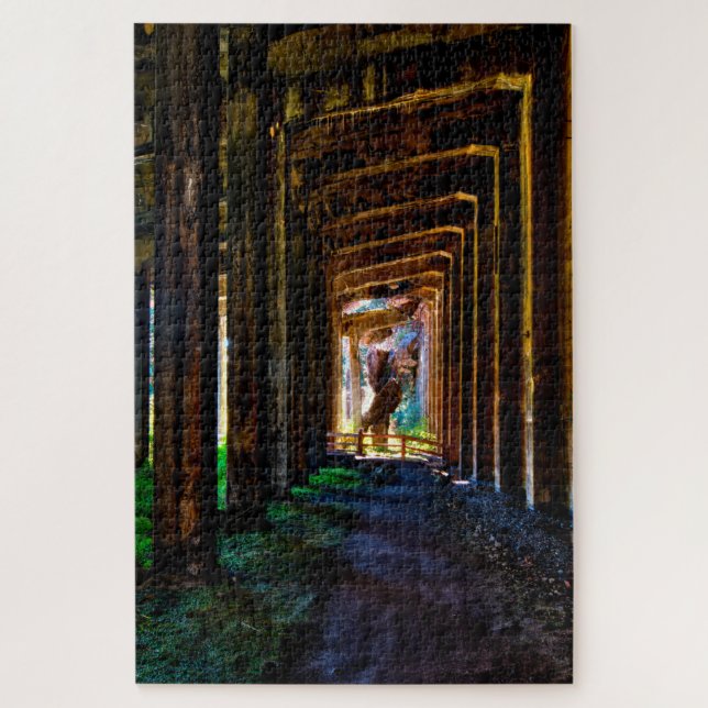 Licht am Ende Puzzle (Vertikal)