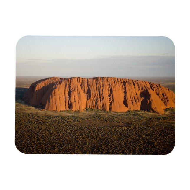 Licht am späten Nachmittag auf Uluru/Ayers Rock, Magnet (Horizontal)