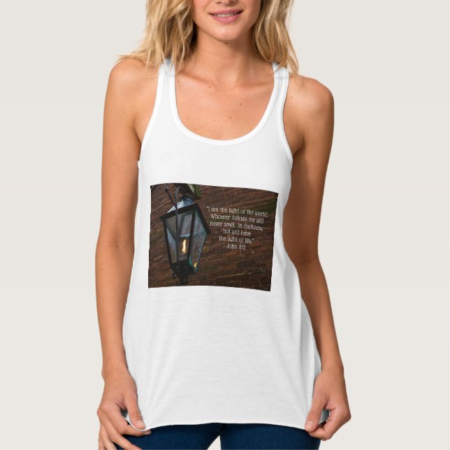 Licht an die Spitze Tank Top (Vorderseite)